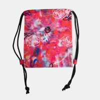 Сак С Връв England Netball Graffiti Drawstring Bag  Дамски чанти