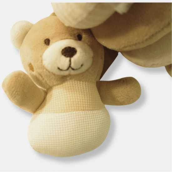 & Co Baby Bear Activity Spiral With Rattle Rings And Mirror  