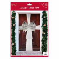 Soc Door Bow Outdoor Christmas Decoration  