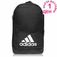 Adidas Раница С Щампа Print Backpack Black/White Ученически раници
