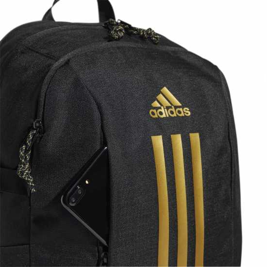 Adidas Power Vi Backpack Unisex Black/Gold Adidas Power Vi Backpack Unisex Black/Gold