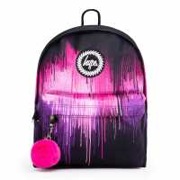 Раница С Щампа Hype Print Backpack Pink Drip Ученически раници