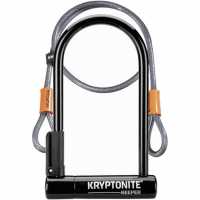 Kryptonite Keeper U-Lock With 4 Foot Kryptoflex Cable