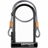 Keeper U-Lock With 4 Foot Kryptoflex Cable  