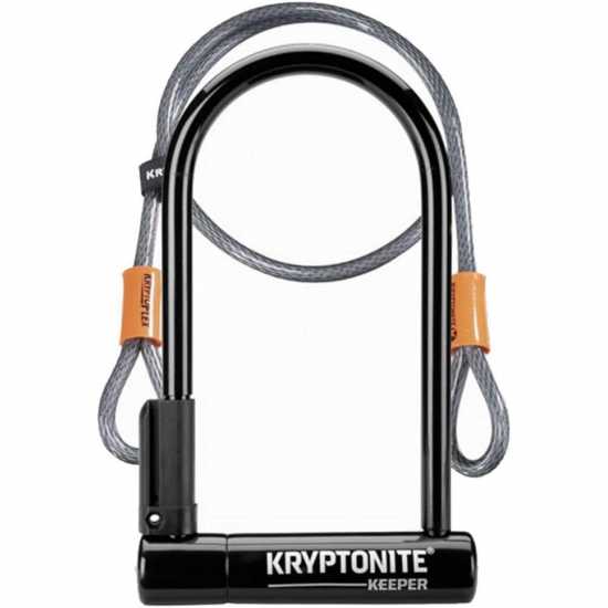 Keeper U-Lock With 4 Foot Kryptoflex Cable  