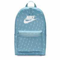 Nike Heritage Backpack Blue/White Ученически раници