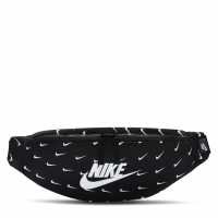 Nike Waist Pack Black/White Дамски чанти