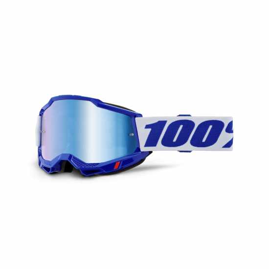 100 Percent Accuri 2 Mirror Mtb Goggles Синьо Облекло за колоездене