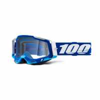 100 Percent Racecraft 2 Clear Mtb Goggles Синьо Облекло за колоездене