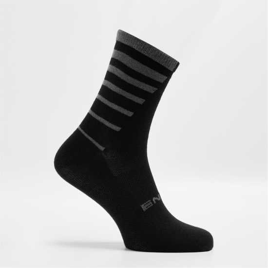 Мъжки чорапи Endura Coolmax® Stripe Socks Twin Pack Черно Endura Coolmax® Stripe Socks Twin Pack Черно Мъжки чорапи
