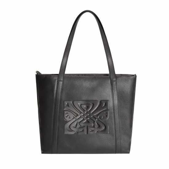 Дамски чанти Biba Leather Logo Tote Bag Biba Leather Logo Tote Bag Дамски чанти