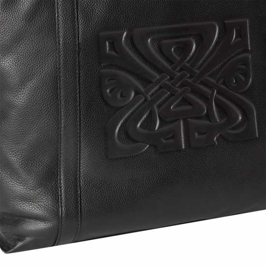 Biba Leather Logo Tote Bag