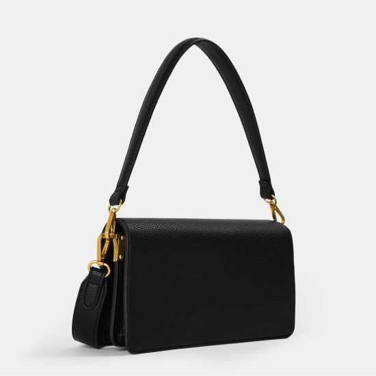 Jack Wills Buckle Baguette Handbagscrossbody Bags Black Дамски чанти