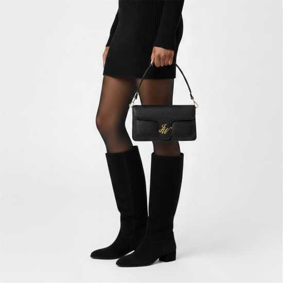 Jack Wills Buckle Baguette Handbagscrossbody Bags Черно 