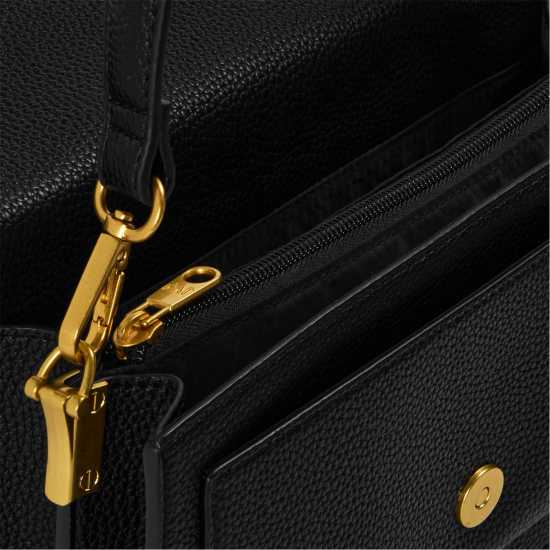 Jack Wills Buckle Baguette Handbagscrossbody Bags Black Дамски чанти