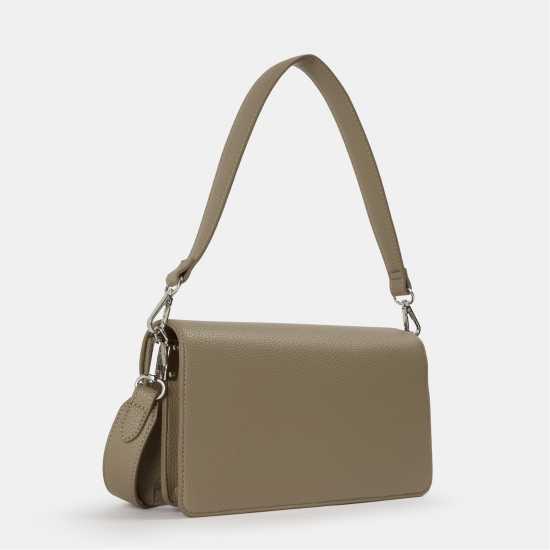 Jack Wills Buckle Baguette Handbagscrossbody Bags Dark Stone Дамски чанти