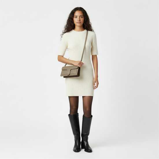 Jack Wills Buckle Baguette Handbagscrossbody Bags Тъмно камък 