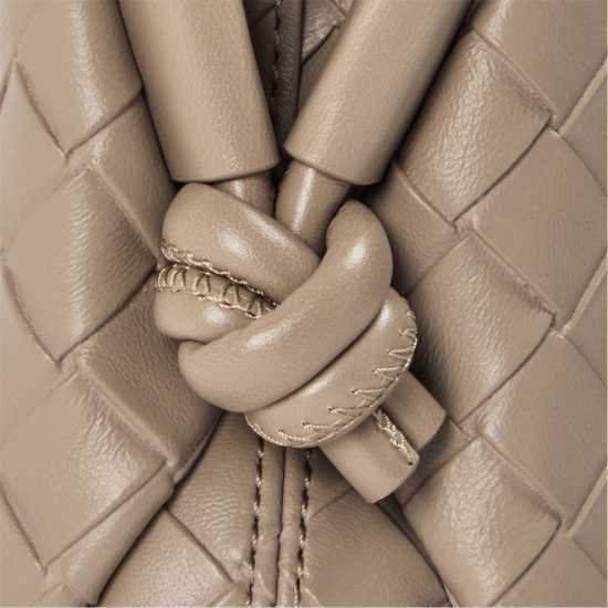 Jack Wills Woven Crossbody Bag Taupe Дамски чанти
