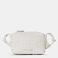 Jack Wills Woven Crossbody Bag Cream Дамски чанти