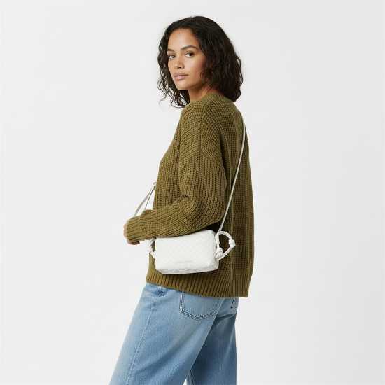 Jack Wills Woven Crossbody Bag Крем Jack Wills Woven Crossbody Bag Крем