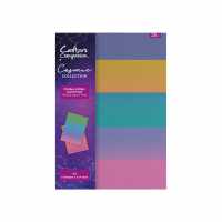 Cosmic Collection - Ombre Glitter Card Pack - A4