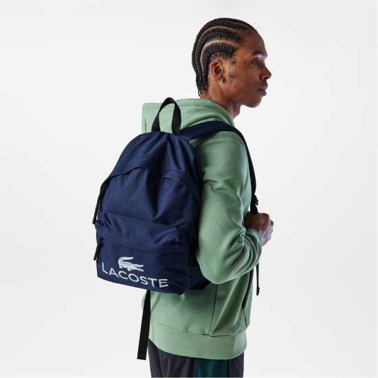 Lacoste Sport Multi-Compartment Backpack Морско син 021 Lacoste Sport Multi-Compartment Backpack Морско син 021