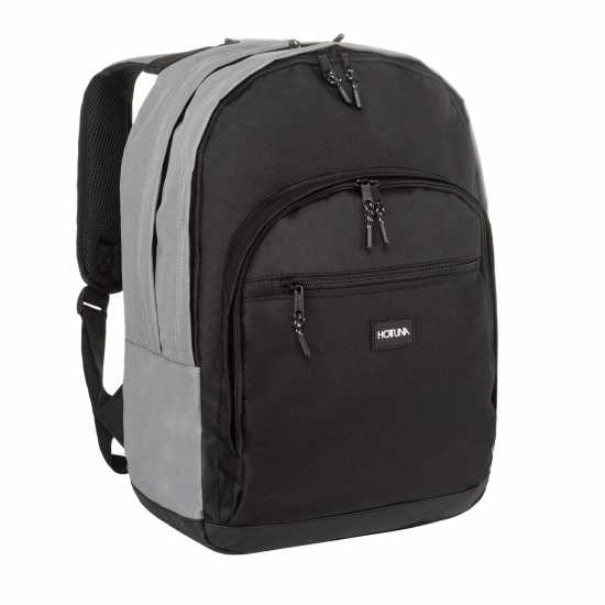 Ученически раници Hot Tuna Раница С Щампа Print Backpack Черно/сиво марл Hot Tuna Раница С Щампа Print Backpack Черно/сиво марл Ученически раници