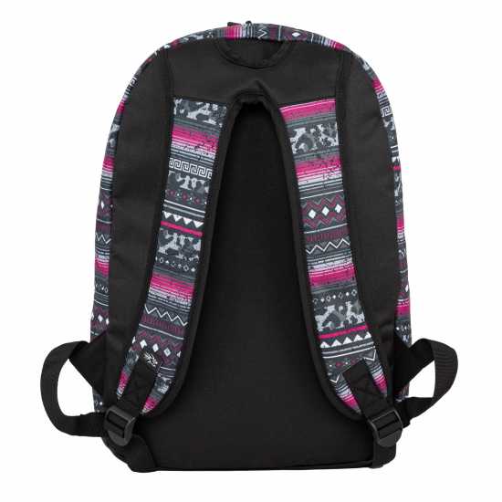 Ученически раници Hot Tuna Раница С Щампа Print Backpack Розово Трибал Hot Tuna Раница С Щампа Print Backpack Розово Трибал Ученически раници