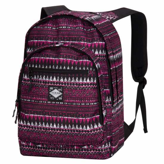 Ученически раници Hot Tuna Раница С Щампа Print Backpack Розово Трибал Hot Tuna Раница С Щампа Print Backpack Розово Трибал Ученически раници