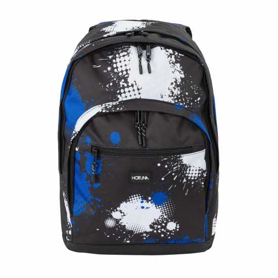 Ученически раници Hot Tuna Раница С Щампа Print Backpack Син пръски Hot Tuna Раница С Щампа Print Backpack Син пръски Ученически раници