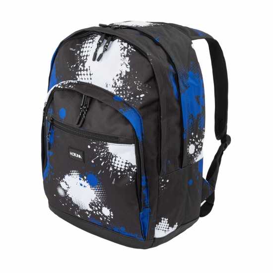 Ученически раници Hot Tuna Раница С Щампа Print Backpack Син пръски Hot Tuna Раница С Щампа Print Backpack Син пръски Ученически раници