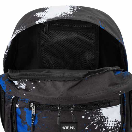 Ученически раници Hot Tuna Раница С Щампа Print Backpack Син пръски Hot Tuna Раница С Щампа Print Backpack Син пръски Ученически раници