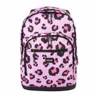 Hot Tuna Раница С Щампа Print Backpack Розова Чийтъ Ученически раници