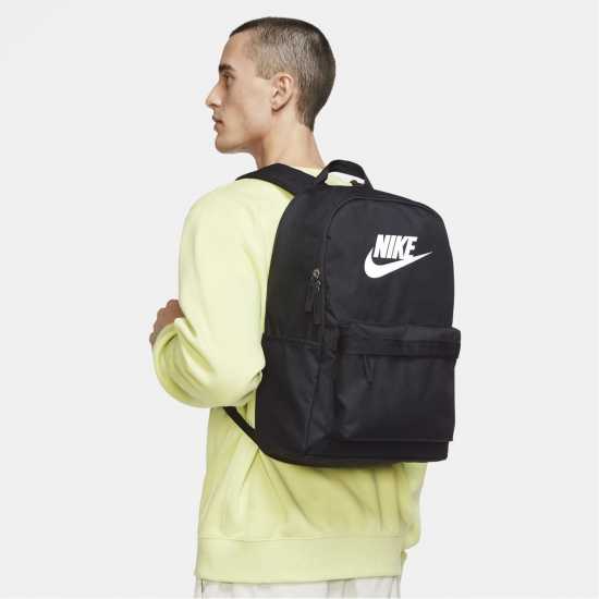 Nike Heritage Backpack Черно Ученически раници