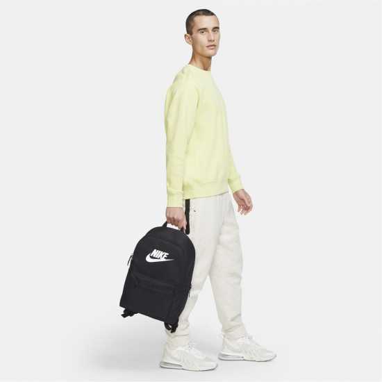 Nike Heritage Backpack Черно Ученически раници