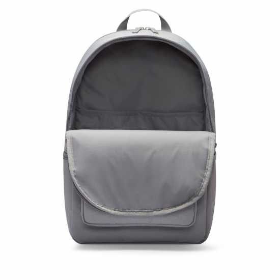 Nike Heritage Backpack Grey/White Ученически раници