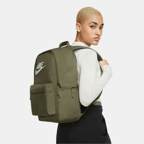 Nike Heritage Backpack Олива/Бяло 