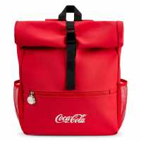Coca-Cola Officially Licensed Lifestyle Roll Top Bag Unisex  