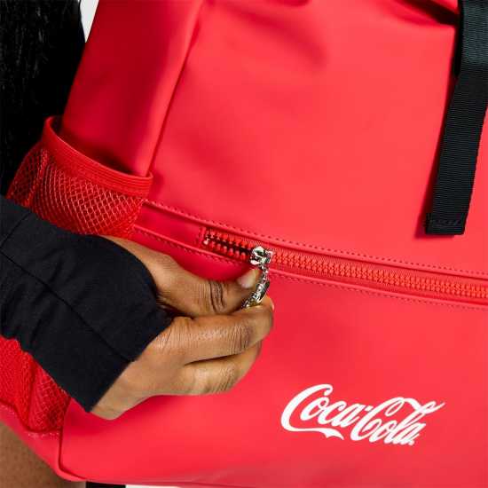 Coca-Cola Officially Licensed Lifestyle Roll Top Bag Unisex  