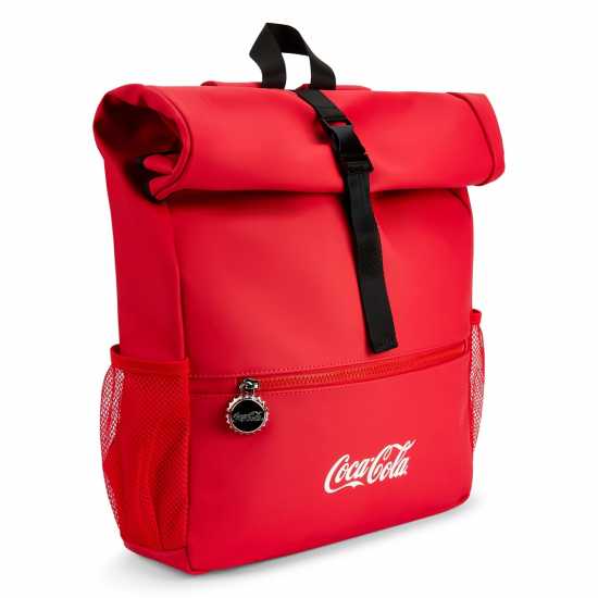 Coca-Cola Officially Licensed Lifestyle Roll Top Bag Unisex  