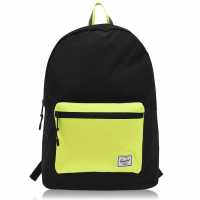 Herschel Supply Co Settlement Backpack RS Black/Yellow Раници