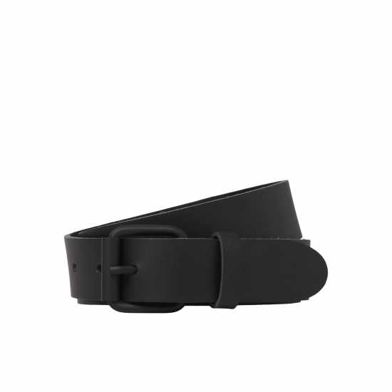 Кожен Колан Jack And Jones Leather Belt Черно Кожен Колан Jack And Jones Leather Belt Черно