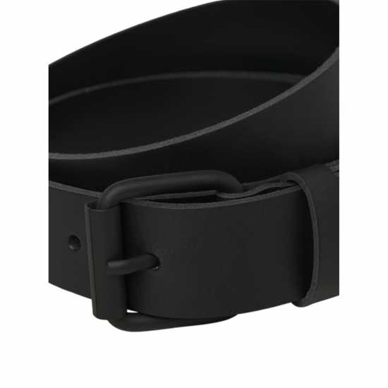 Кожен Колан Jack And Jones Leather Belt Черно Кожен Колан Jack And Jones Leather Belt Черно