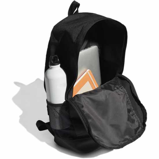 Adidas Раница Linear Backpack Black/White - Ученически раници