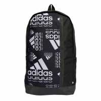Adidas Раница Linear Backpack Black AOP Ученически раници