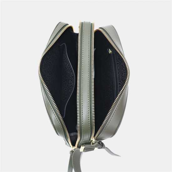 Biba Leather Rachel Cross Body Bag Хаки 