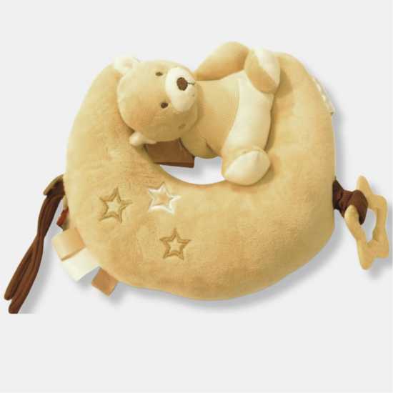 & Co Activity Pull String Musical Moon-Bear With Teether  