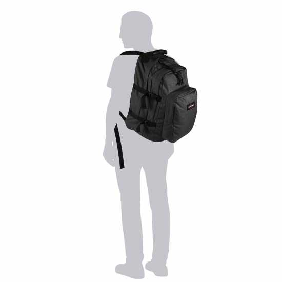 Eastpak Provider Backpack Black Denim 77H Ученически раници