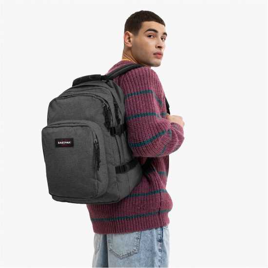 Eastpak Provider Backpack Black Denim 77H Ученически раници