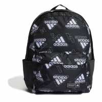 Adidas Class Gfx Backpack Black/White Ученически раници